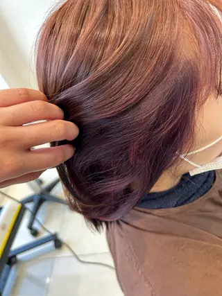 カラー 🐟細屋 彩優音🐟のヘアスタイル