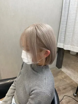 ショート カラー ANDIAMO SAKAE  楓のヘアスタイル