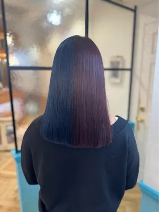 セミロング 池袋/ボブ/ボブ矯正 髪質改善/山本のヘアスタイル