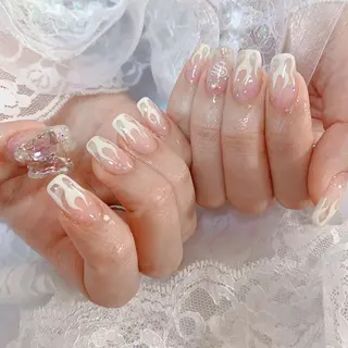 ネイル La neige* yuki 🥯🍑のネイルデザイン