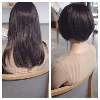 ショート 🌈ディレクター🌈 徳松優希のヘアスタイル