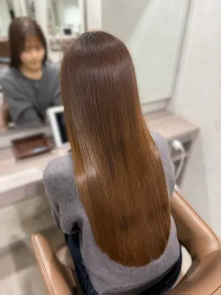 ロング ナカハタ リクのヘアスタイル