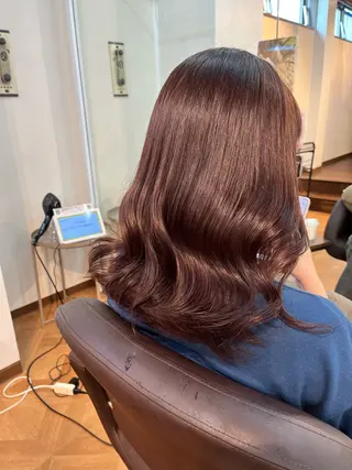ミディアム 🍒Ayana🍒 艶カラー🍒のヘアスタイル