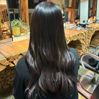 ロング カラー ⌇🌹透明感カラー 🌹ᴍᴇɢᴜᴍɪ ⌇のヘアスタイル