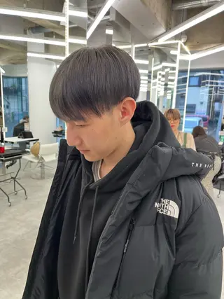 ショート カラー メンズ 森龍馬 メンズ専門美容師のヘアスタイル