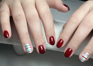 ネイル By moonネイル 🌷ワンホン/韓国風のネイルデザイン