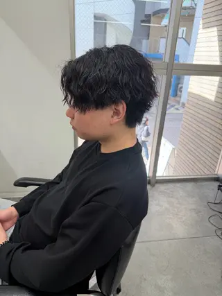 パーマ メンズ 町田エリアＮｏ．１/ パーマ特化/太田京希のヘアスタイル