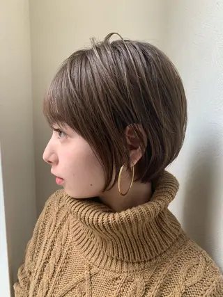 ショート 林 飛夕也のヘアスタイル