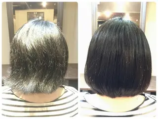 ミディアム 福岡美髪研究所Knops所属・古川 凌羽のヘアスタイル