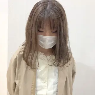 ミディアム カラー 🌈髪質改善特化🌈 ルフレのヘアスタイル