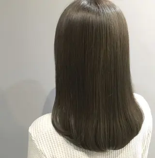 セミロング Belle五丁目店所属・艶カラー 宗像 快歩のヘアスタイル