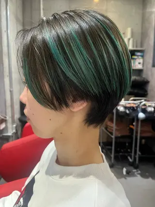 ショート ヘアアレンジ 駅チカ【ali'i】 アリイ花崎友美☘のヘアスタイル