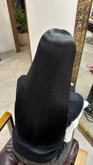 ロング 遠藤 日和のヘアスタイル