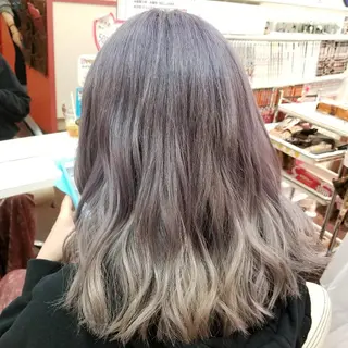 ミディアム カラー 植田 /エクステ /ブリーチ/髪質改善のヘアスタイル