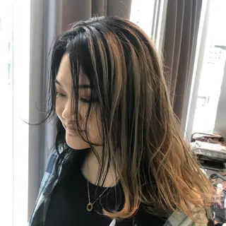 カラー 🌈艶カラー× メンズパーマ永埜🌈のヘアスタイル