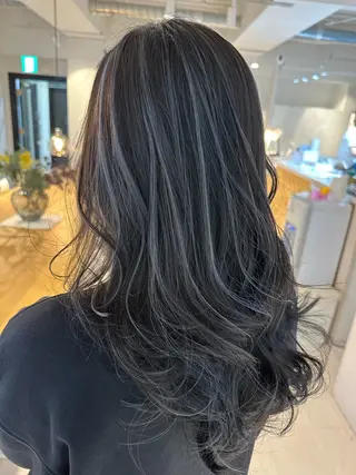 ロング カラー schon 仙台のヘアスタイル