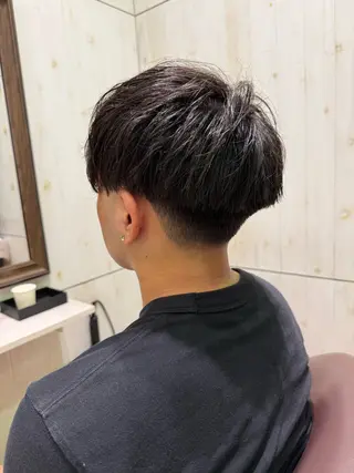 ショート メンズ 溝口 槙里也のヘアスタイル