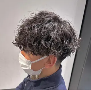 ショート パーマ メンズ 🖤Ayumi🖤 メンズ特化❤️‍🔥のヘアスタイル