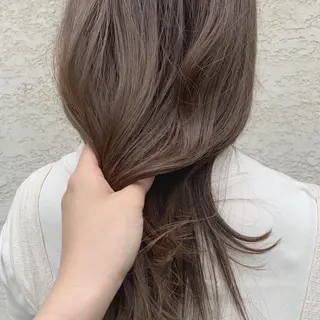 ロング カラー 韓国🇰🇷髪質改善 Chisaki치사키のヘアスタイル