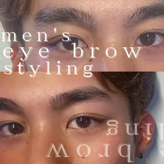 メンズ アイブロウ 大人の為のデザイン 🫧Misuzuのマツエク・マツパデザイン