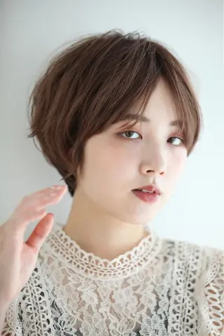 ショート 大倉 未波のヘアスタイル