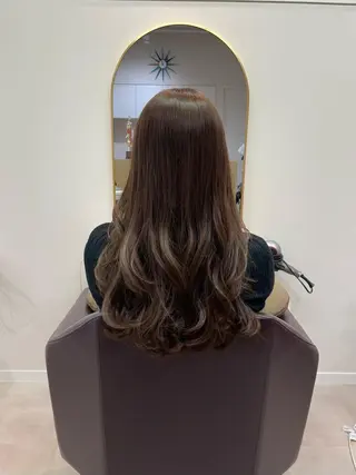 ロング カラー 髪質改善/縮毛矯正/ 韓国ヘア/矢野のヘアスタイル