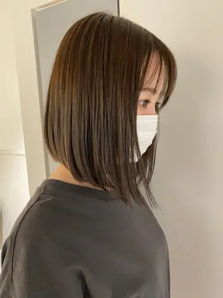 ミディアム カラー LOVESTOIKE 堂本のヘアスタイル