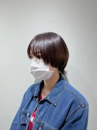 ショート 🐺立川のウルフ屋 さん🐺おかみ🐺のヘアスタイル