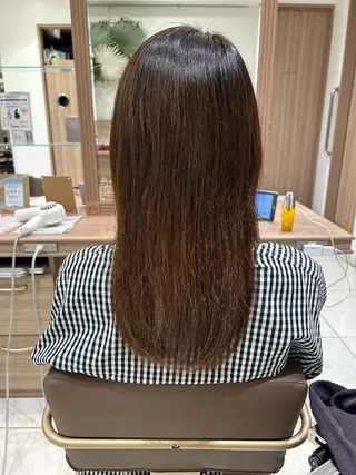ロング 縮毛募集中🔥 小平悠人のヘアスタイル