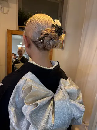 ヘアアレンジ ヘアメ/着付け 清水玲歌のヘアスタイル