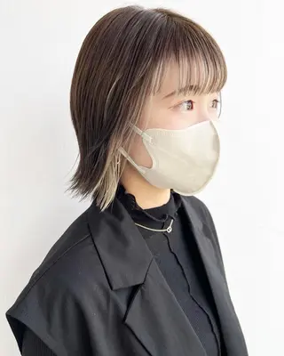 ミディアム Strawberry所属・原田 志保のヘアスタイル