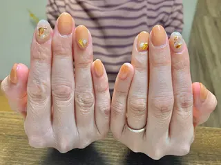 ネイル うる艶/透明感 Rirashaのネイルデザイン