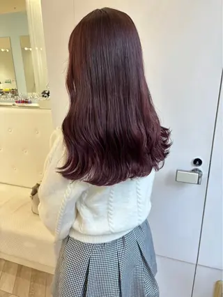 セミロング カラー 今井 愛歩のマツエク・マツパデザイン