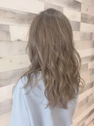 ロング カラー 外国人風ヘア 🍔Mamiのヘアスタイル