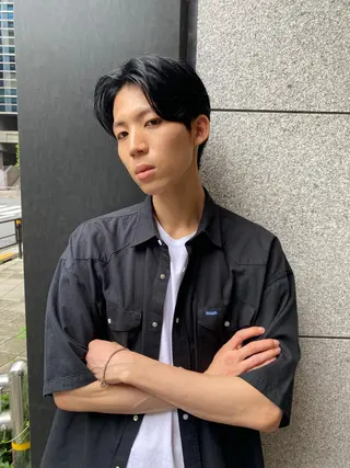 ショート カラー charme所属・💈メンズカット ✂︎伊藤大輝💈のヘアスタイル