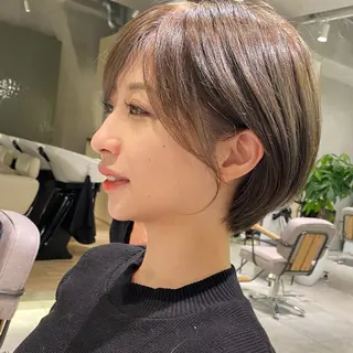 ショート 韓国ヘア/韓国風 パーマ/kazueのヘアスタイル