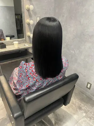 ミディアム mimiiy fukaのヘアスタイル