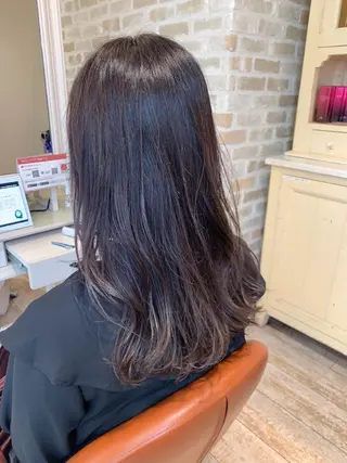 セミロング カラー 今里 雄大のヘアスタイル