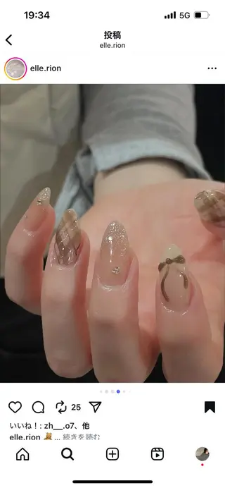ネイル 🎀🎀YooLi Nail Salonのネイルデザイン