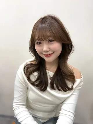 ミディアム ace share salon所属・韓国風パーマ/ 菅沼 成郷のヘアスタイル