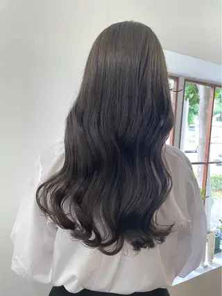 ロング カラー mopa所属・mopa_kaede 暖色カラー/ロングのヘアスタイル