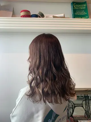 ロング カラー ハイトーン/レイヤー 💜Akaneのヘアスタイル