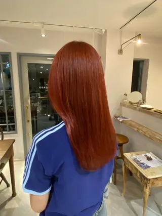 セミロング カラー ‎🤍透明感カラー 【仙川】セリナ‎🤍のヘアスタイル