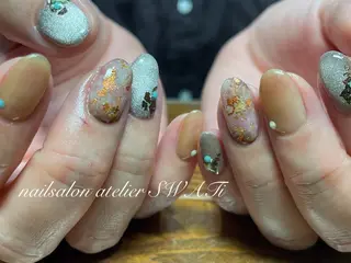 ネイル ヘアーサロン大野所属・nailsalon SWATiのネイルデザイン