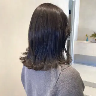 ミディアム カラー MURANAKA RYOのヘアスタイル