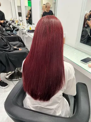 ロング カラー 透明感カラー 艶髪🫧Yumaのヘアスタイル