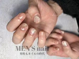 メンズ ネイル GRANDE大須 栄/店長 aki🌙のネイルデザイン