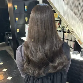 ロング カラー mizu kiのヘアスタイル