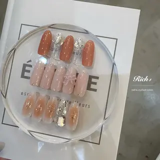 ネイル Rich +nail 🎀名取店🎀のネイルデザイン