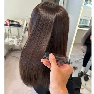 セミロング 森 隆秀/韓国ヘアのヘアスタイル